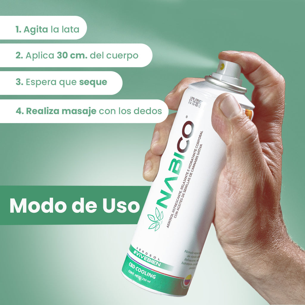 Nabico Aerosol - Relajante muscular