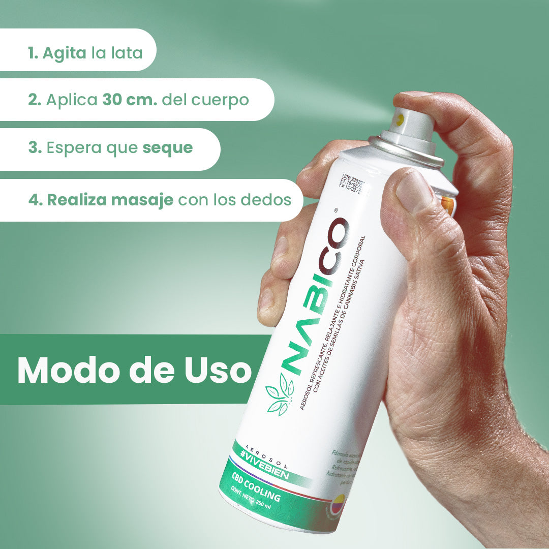 Nabico Aerosol - Relajante muscular